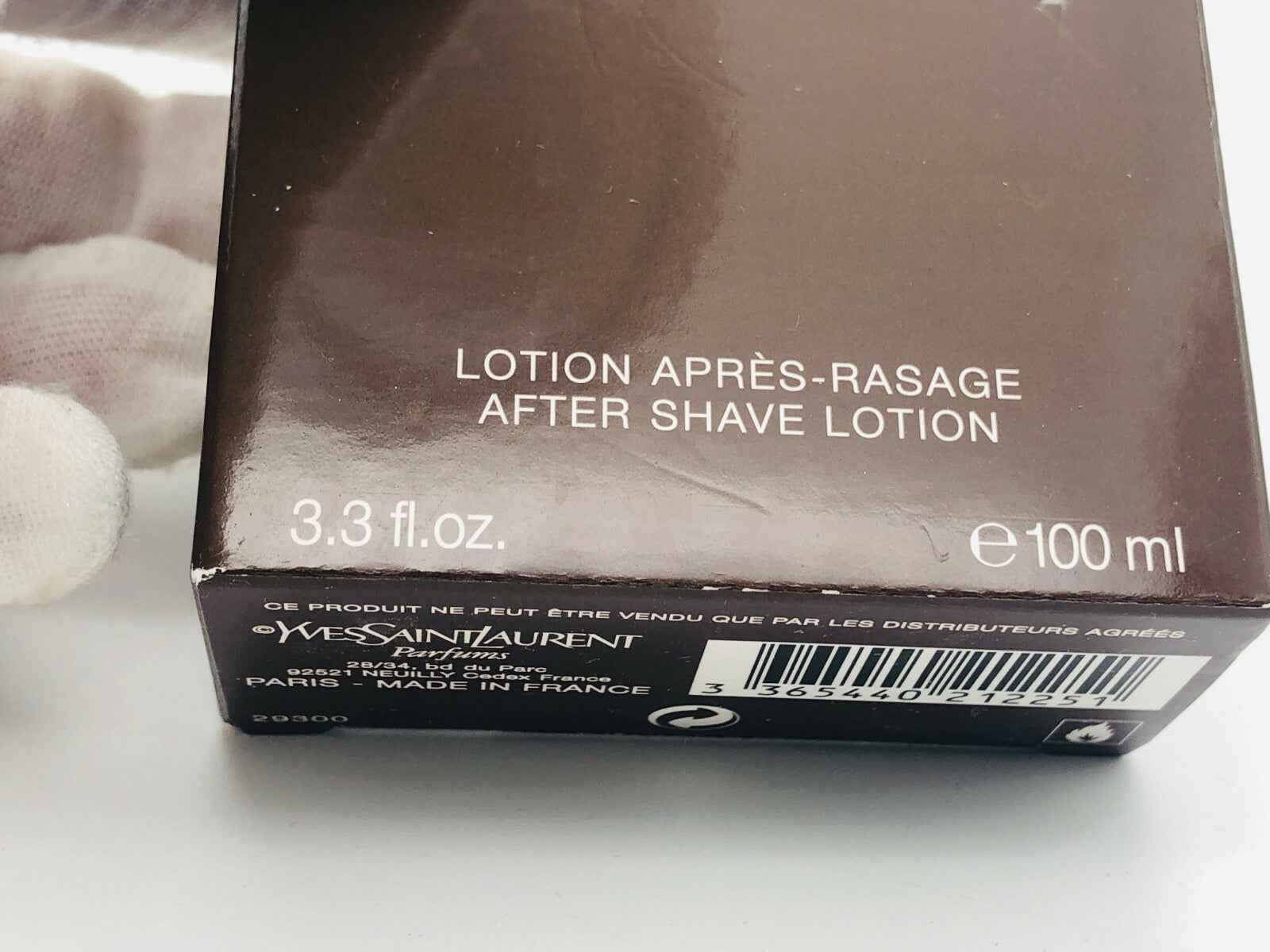 Lotion Après-Rasage M7 Ysl Vintage da 100 ml in confezione elegante di Yves Saint Laurent