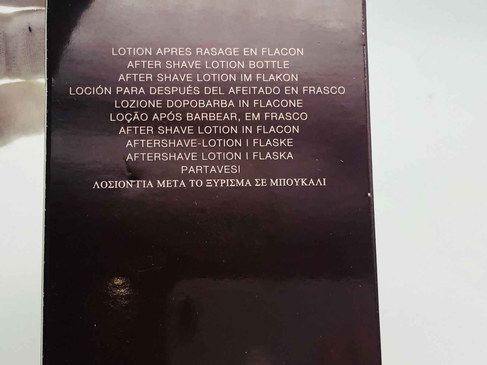 Flacone di lozione dopobarba M7 Ysl Vintage per un'esperienza di rasatura unica