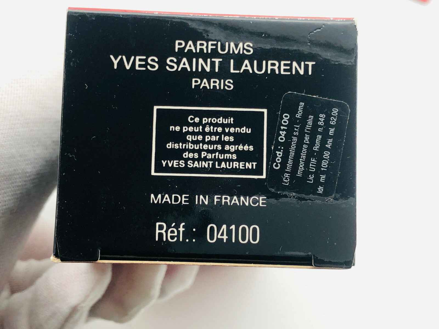 Scatola di Ysl Pour Homme Vintage di Yves Saint Laurent, profumo di alta qualità, made in France