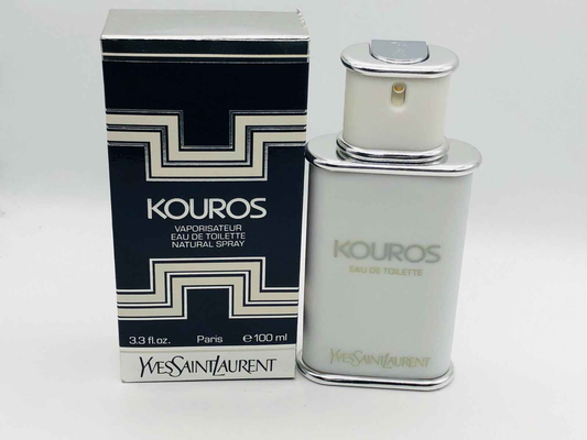 Profumo Ysl Kouros Vintage in flacone da 100 ml con confezione originale elegante