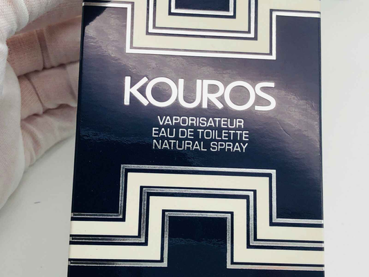 Confezione di profumo Ysl Kouros Vintage Eau de Toilette in un design elegante e retrò