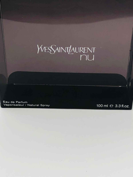 Profumo Ysl Nu in confezione elegante da 100 ml, ideale per ogni occasione