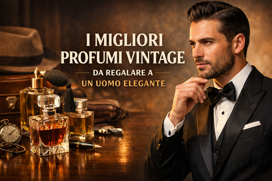 I migliori profumi vintage da regalare a un uomo elegante