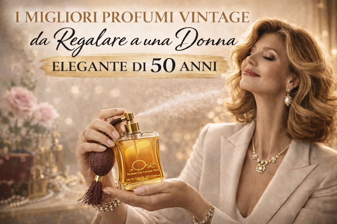 I migliori profumi vintage da regalare a una donna elegante di 50 anni