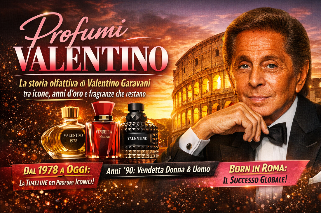 Profumi Valentino: la storia olfattiva di Valentino Garavani