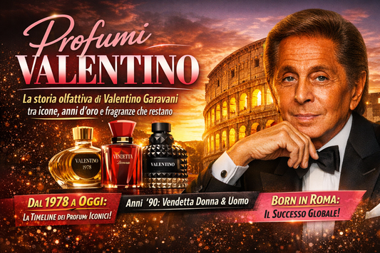 Profumi Valentino: la storia olfattiva di Valentino Garavani