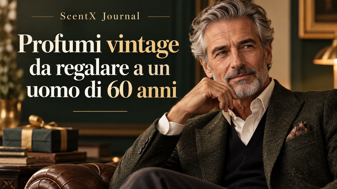I migliori profumi vintage da regalare a un uomo di 60 anni