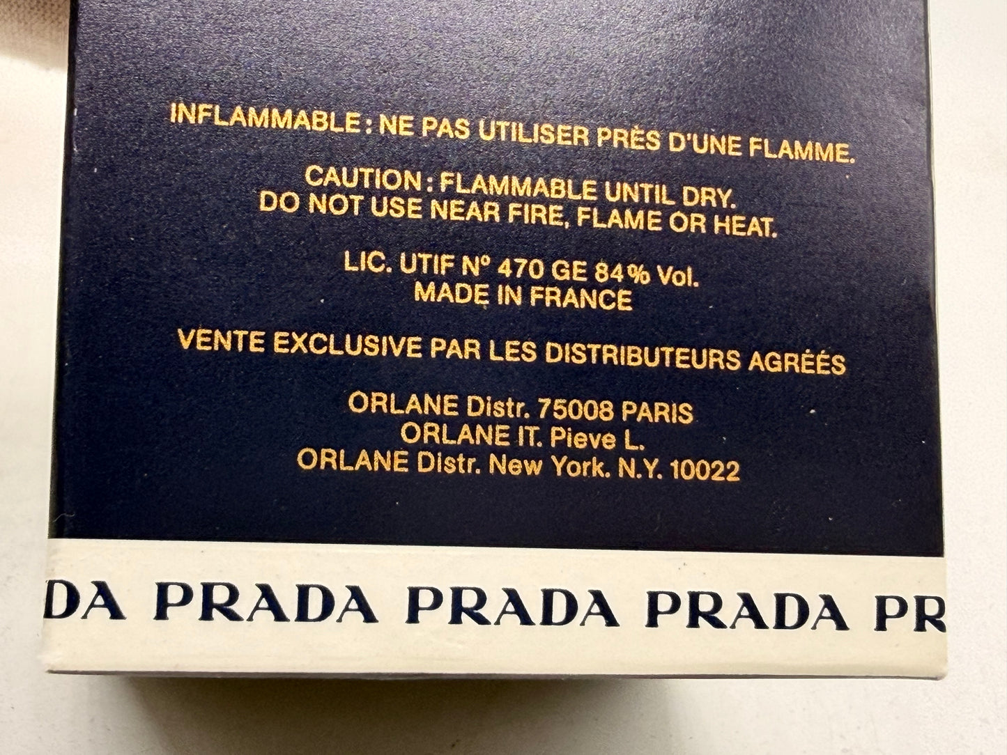 Profumo Vintage PRADA BY PRADA 100 ml EDT Splash Donna 1990 con Scatola