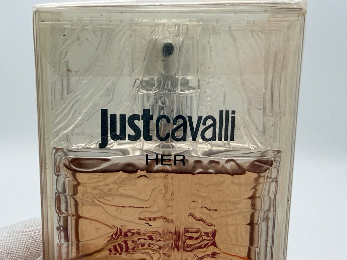 ROBERTO CAVALLI HER Profumo Vintage 60 ml EDT Spray Sealed eau de Toilette Donna Femme Discontinued