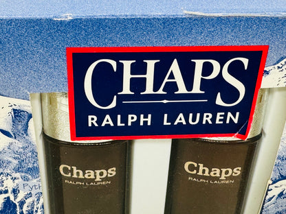 RALPH LAUREN CHAPS Profumo Vintage Set Cologne 30 ml + After Shave Uomo Cosmair raro
