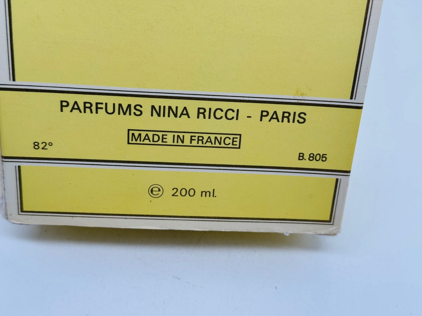 Profumo Nina Ricci L'Air Du Temps Vintage Edp 200 Ml Eau De Toilette Splash Donna