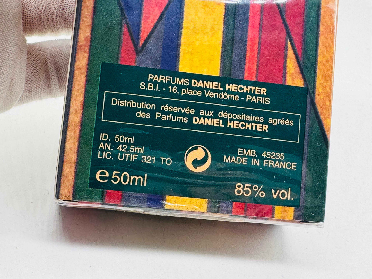 DANIEL HECHTER CARACTERE PROFUMO VINTAGE 50 ml EDT SPALSH EAU DE TOILETTE SEALED