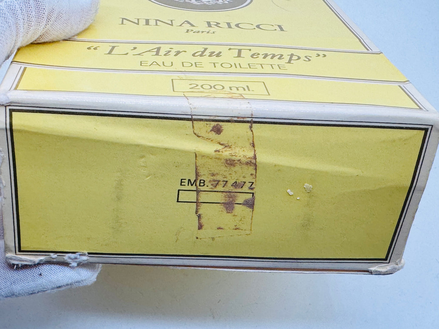 Profumo Nina Ricci L'Air Du Temps Vintage Edp 200 Ml Eau De Toilette Splash Donna