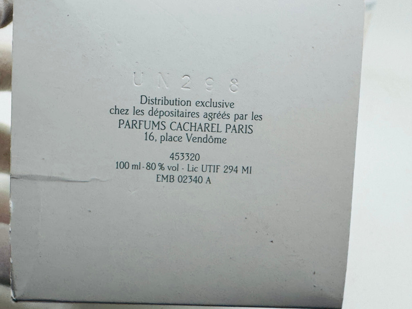 1994 Profumo Vintage Anais Anais Cacharel 100 Ml Edt Spray Donna Raro UN298 Eau De Toilette