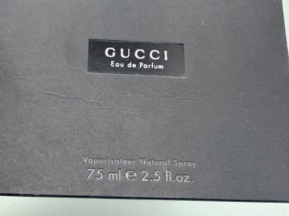 PROFUMO Vintage GUCCI Eau de Parfum 75 ml EDP Donna 2002 Discontinued damaged cap