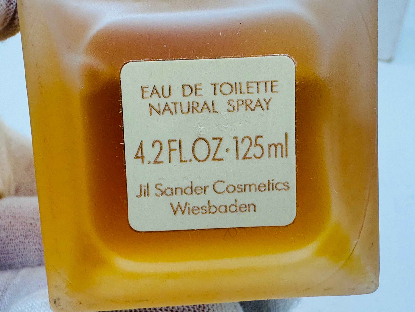 JIL SANDER PURE woman profumo vintage 125 ml spray edt anni 80 Eau de Toilette