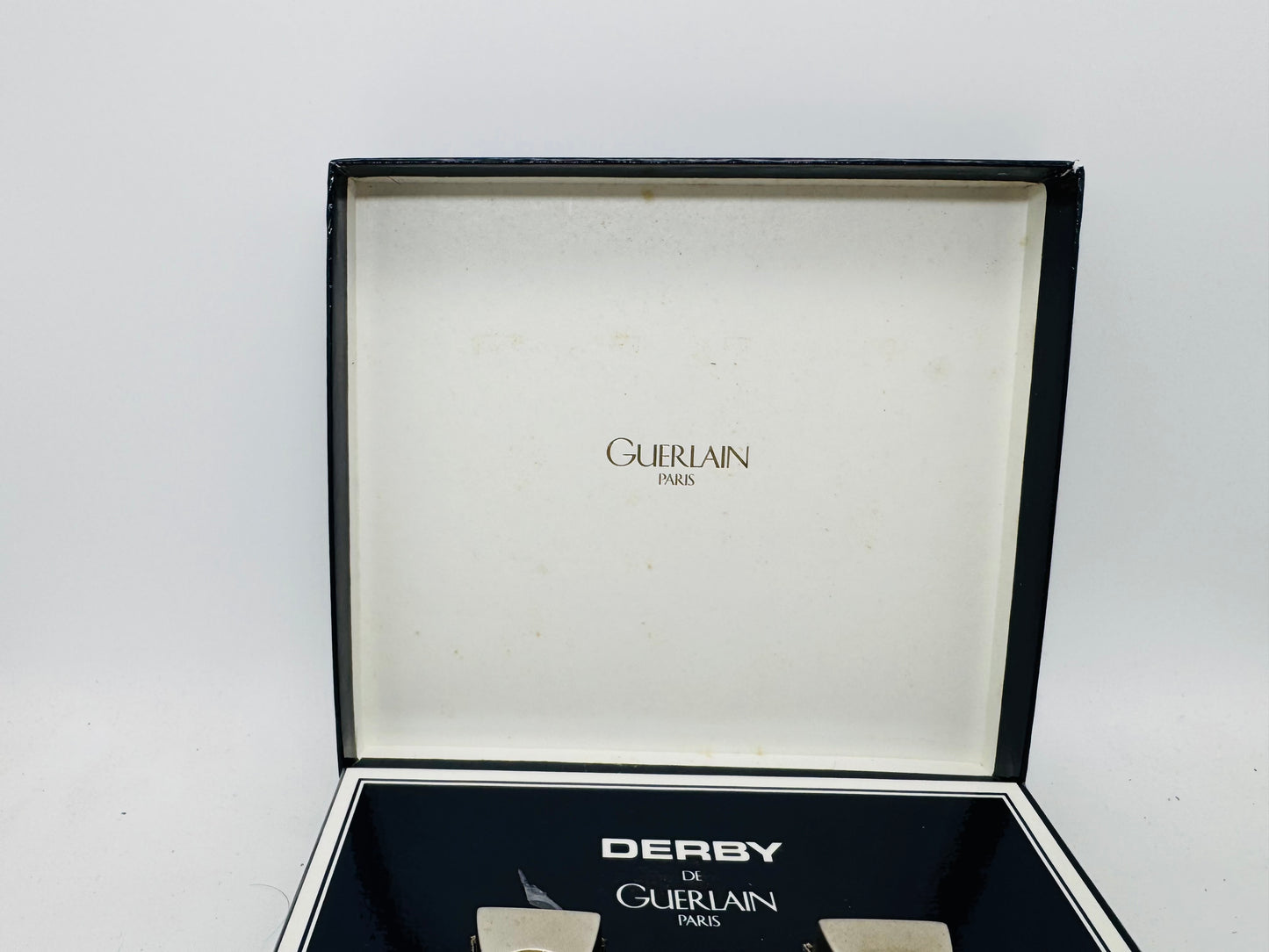 Coffret cadeau Guerlain Derby Vintage : Eau de Toilette 7,5 ml et miniature d'après-rasage