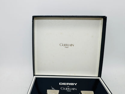 Coffret cadeau Guerlain Derby Vintage : Eau de Toilette 7,5 ml et miniature d'après-rasage