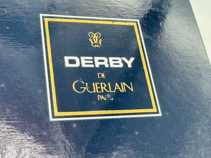 Coffret cadeau Guerlain Derby Vintage : Eau de Toilette 7,5 ml et miniature d'après-rasage