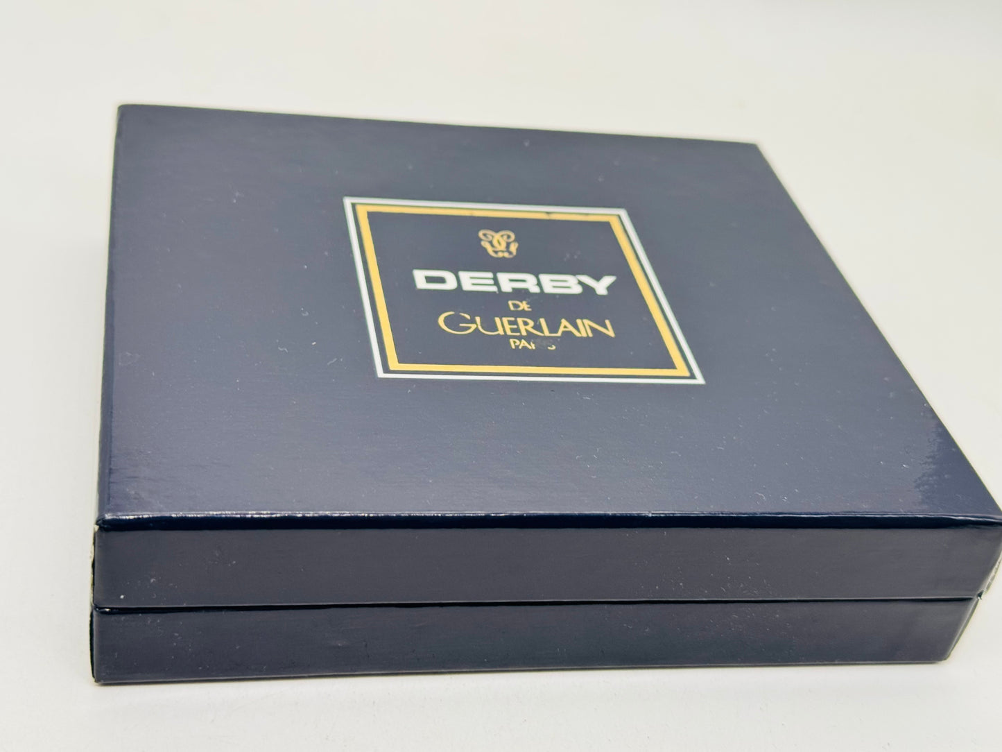 Coffret cadeau Guerlain Derby Vintage : Eau de Toilette 7,5 ml et miniature d'après-rasage