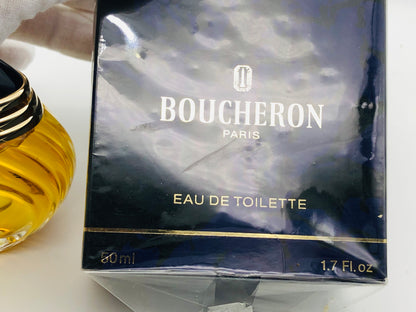 Profumo Boucheron Vintage Eau de Toilette Splash 50 ml Donna con Scatola Originale