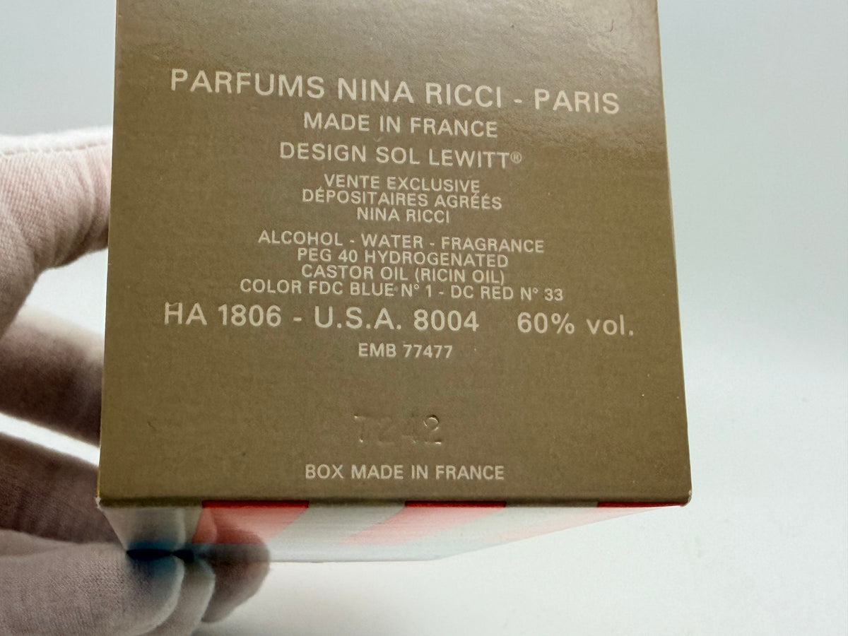Nina Ricci Club Dopobarba Uomo Vintage 100 Ml Splash After Shave Uomo Raro