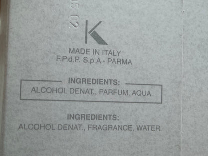 EASY KRIZIA PROFUMO VINTAGE 100 ml EDT SPRAY DONNA EAU DE TOILETTE RARO ANNI 90 Discontinued Raro
