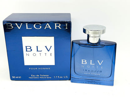 Profumo Bulgari Blu Notte 50 Ml Vintage 2004 Edt Spray Bvlgari Blv Uomo Homme P21427BE1