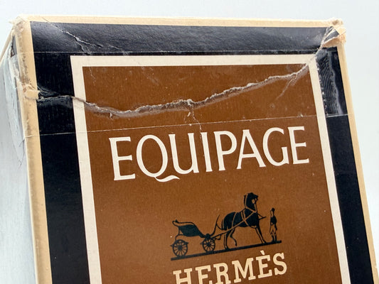 HERMES EQUIPAGE profumo vintage 240 Ml edt splash eau de toilette Pour Homme Damaged Box raro