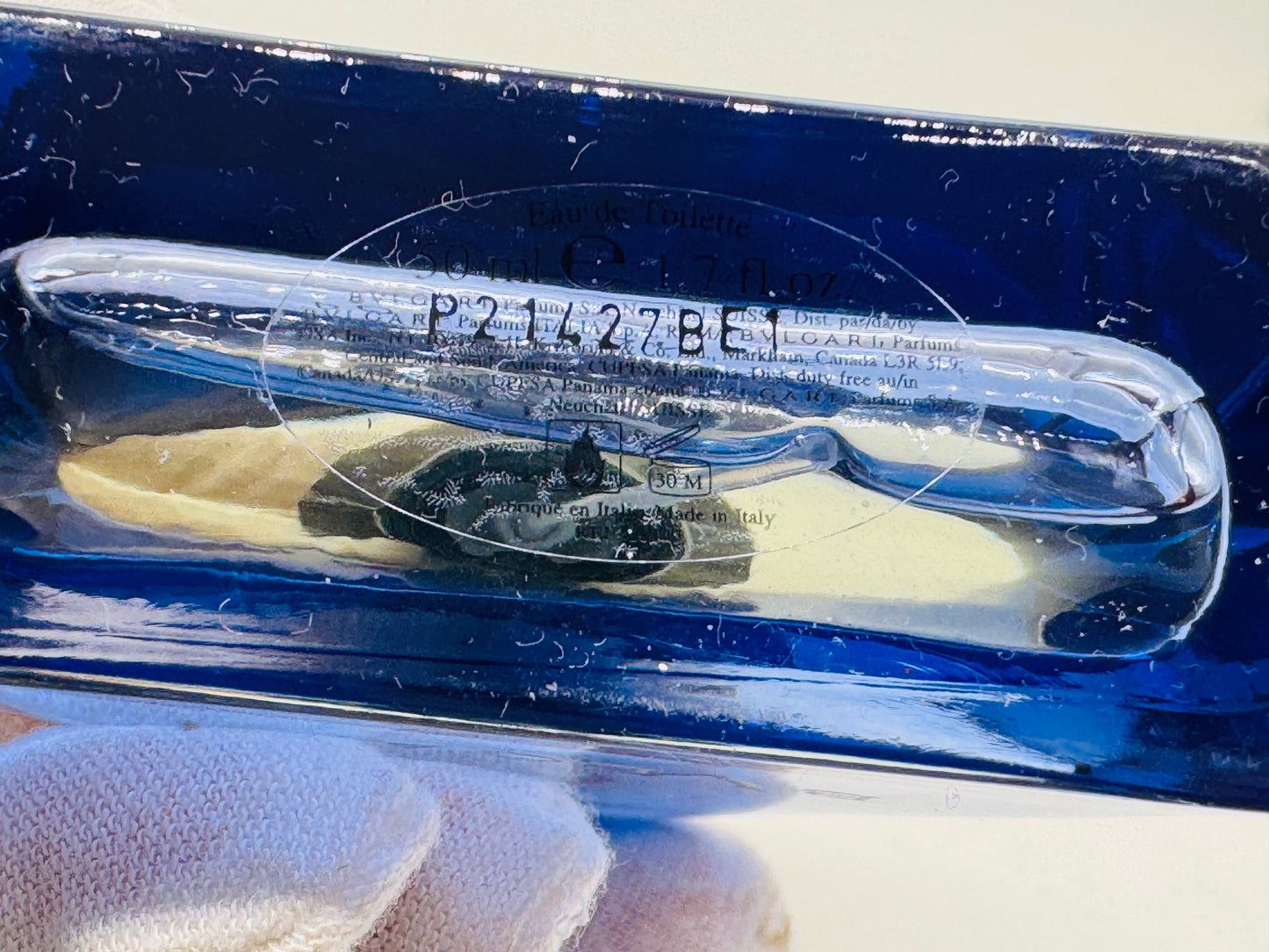 Profumo Bulgari Blu Notte 50 Ml Vintage 2004 Edt Spray Bvlgari Blv Uomo Homme P21427BE1