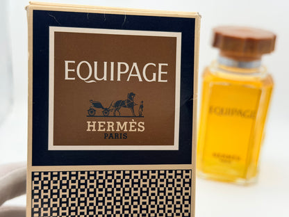 HERMES EQUIPAGE profumo vintage 240 Ml edt splash eau de toilette Pour Homme Damaged Box raro