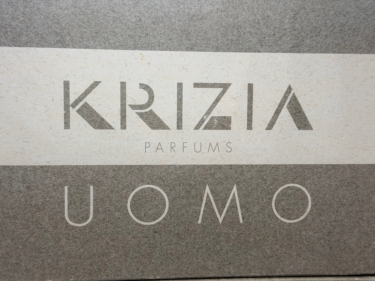 KRIZIA UOMO PROFUMO VINTAGE EDT 25 ml SPRAY + After Shave Confezione Regalo Raro Coffret Pour Homme