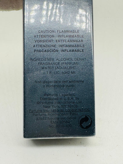 Sigillato Profumo Vintage Photo Karl Lagerfeld 60 Ml Spray Edt Raro Anni 90