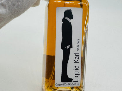 2004 Profumo Vintage Liquid By Karl Lagerfeld 100 Ml Edc Spray Sigillato Cologne Lui & Lei H&M