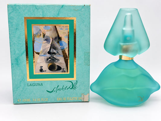 SALVADOR DALì LAGUNA 100 ml Edt Spray PROFUMO VINTAGE Eau De Toilette DALI 1999 Discontinued Donna Raro