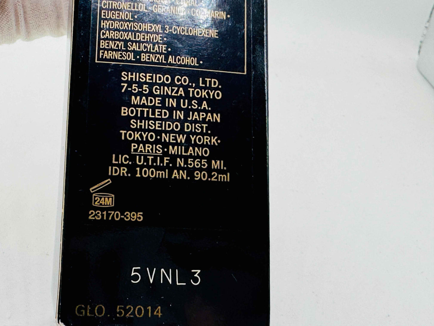 Profumo Vintage SHISEIDO TACTICS 100 ml Edt spray pour homme uomo 90