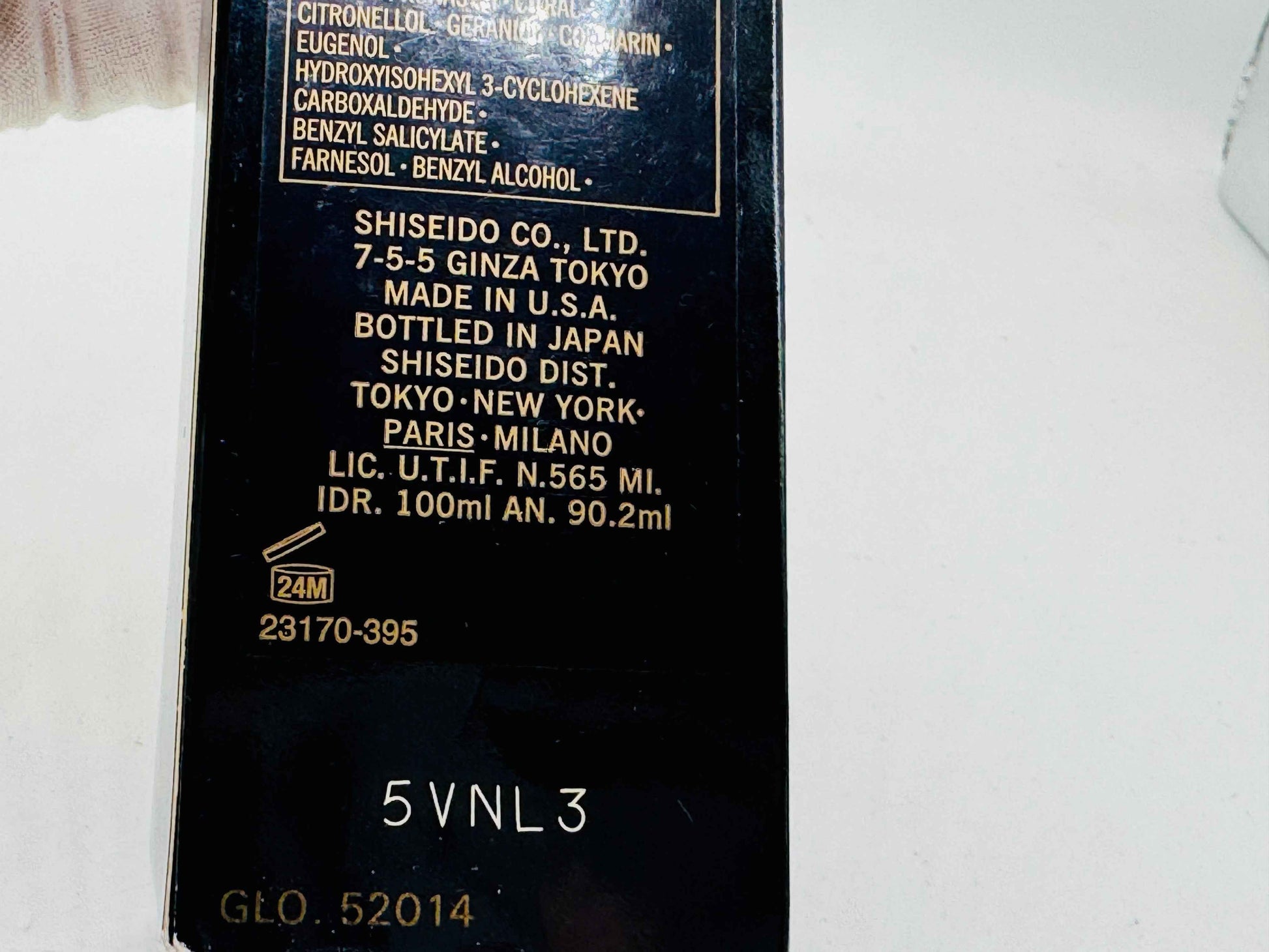 Profumo Vintage SHISEIDO TACTICS 100 ml Edt spray pour homme uomo 90