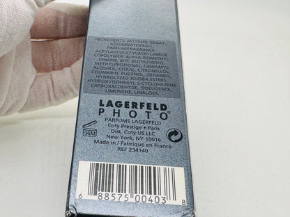 Profumo Vintage Photo Karl Lagerfeld 30 Ml Spray Edt Raro Anni 00