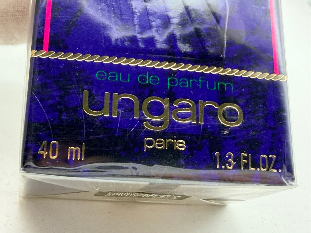Profumo Vintage Ungaro Emanuel Ungaro 40 Ml Edp Splash Donna Anni 90 Pour Femme