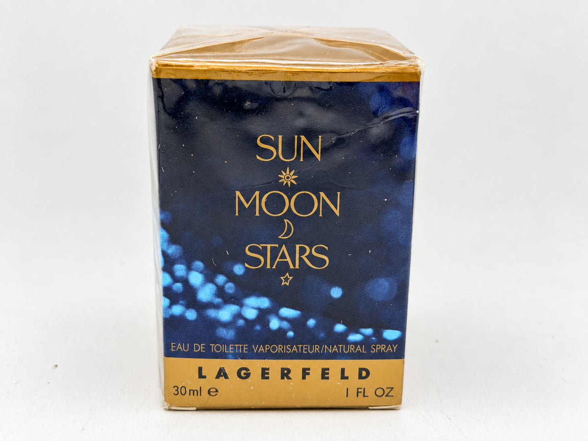SUN MOON STARS Karl Lagerfel 30 ml spray profumo vintage donna eau de toilette edt Sealed discontinued