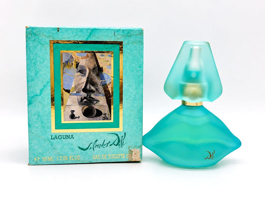 SALVADOR DALì LAGUNA 50 ml Edt Spray PROFUMO VINTAGE Eau De Toilette DALI 1999 Discontinued Donna Raro
