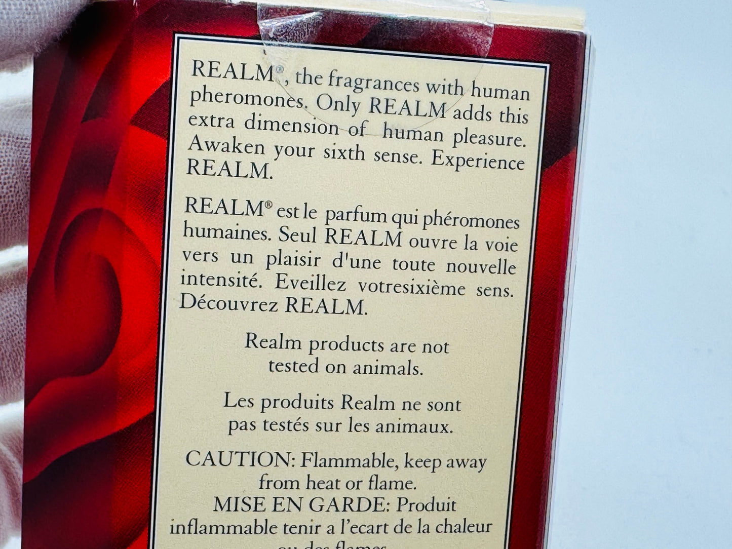 Profumo Vintage Realm Woman Profumo Edt 50 Ml Spray Donna Erox Feromoni Raro