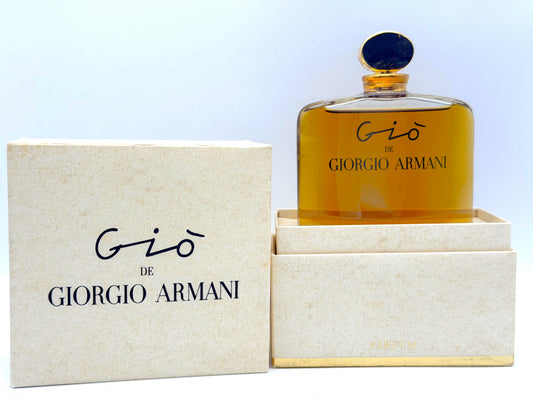 GIO De GIORGIO ARMANI PURO PROFUMO VINTAGE 50 ml PARFUM EXTRAIT Donna Raro Discontinued
