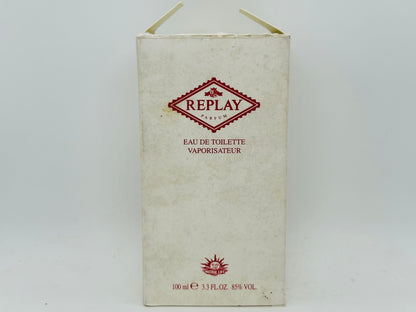 Profumo REPLAY UOMO Vintage 100 ml EDT Spray Morris raro Pour Homme