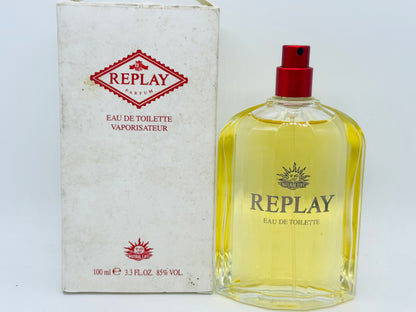 Profumo REPLAY UOMO Vintage 100 ml EDT Spray Morris raro Pour Homme