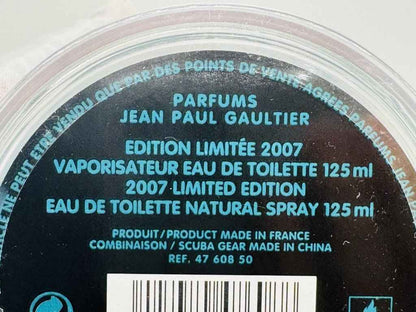Profumo Vintage 2007 Jean Paul Gaultier Le Male Scuba Diver 125 Ml Limited Edition Sealed Jpg