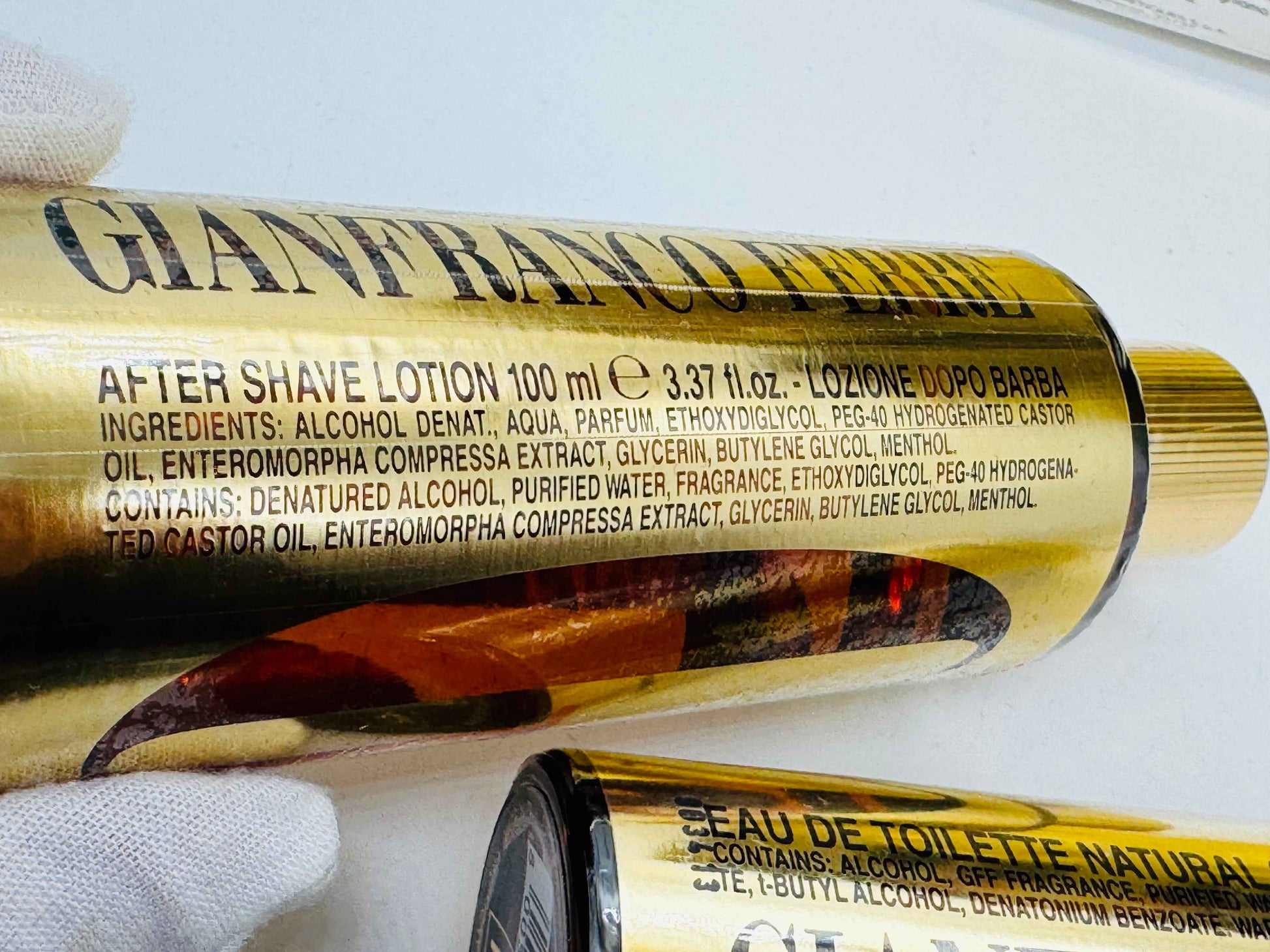 GFF POUR HOMME Gianfranco Ferré Profumo EDT 100ml + Dopobarba 100ml SET VINTAGE 1998