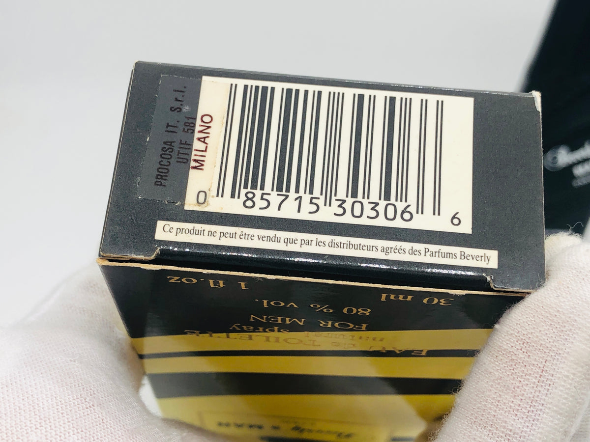 PROFUMO Vintage JEAN PHILIPPE BEVERLY'S MAN 30 ml EDT Spray Uomo Raro