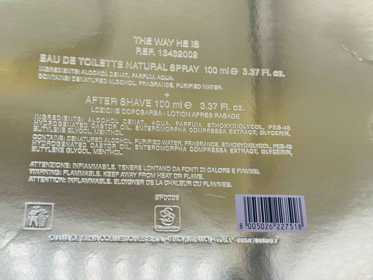 GFF POUR HOMME Gianfranco Ferré Profumo EDT 100ml + Dopobarba 100ml SET VINTAGE 1998