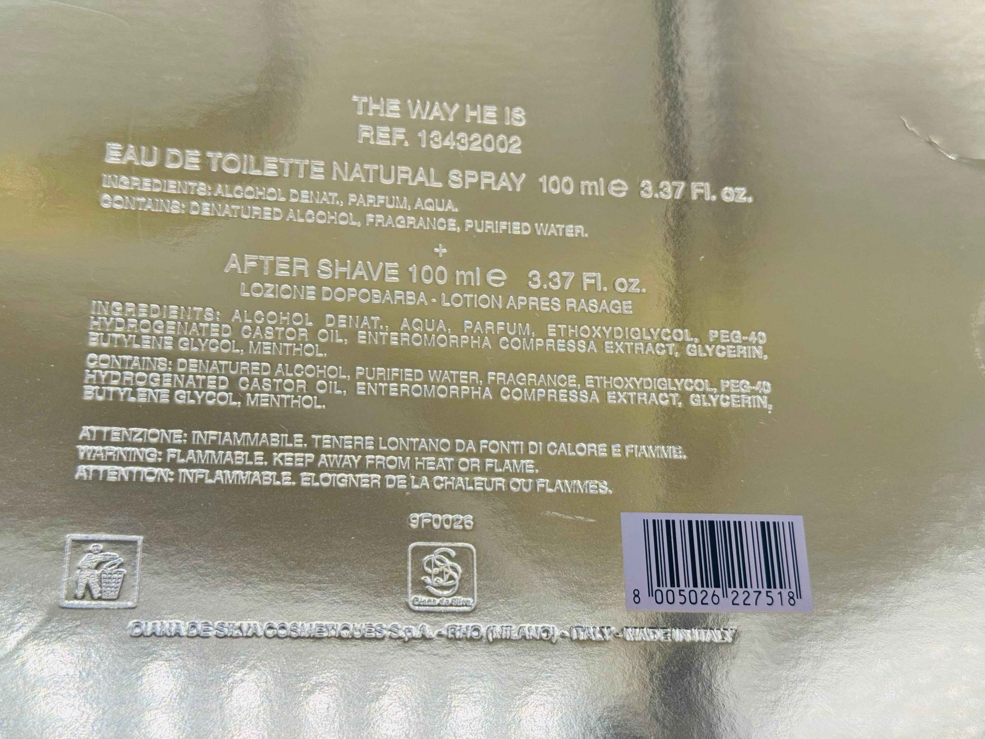 GFF POUR HOMME Gianfranco Ferré Profumo EDT 100ml + Dopobarba 100ml SET VINTAGE 1998